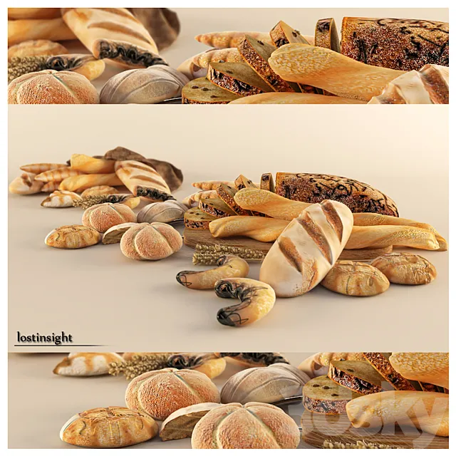 Bread Cravings 3DModel Bread Cravings 3DModel