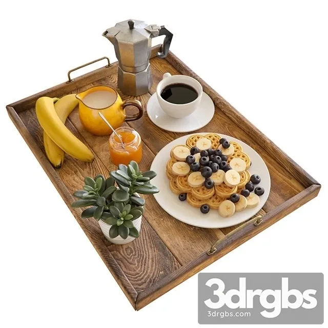 Breakfast 02 3D Model Download