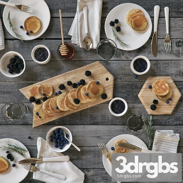 Breakfast 2 3D Model Download