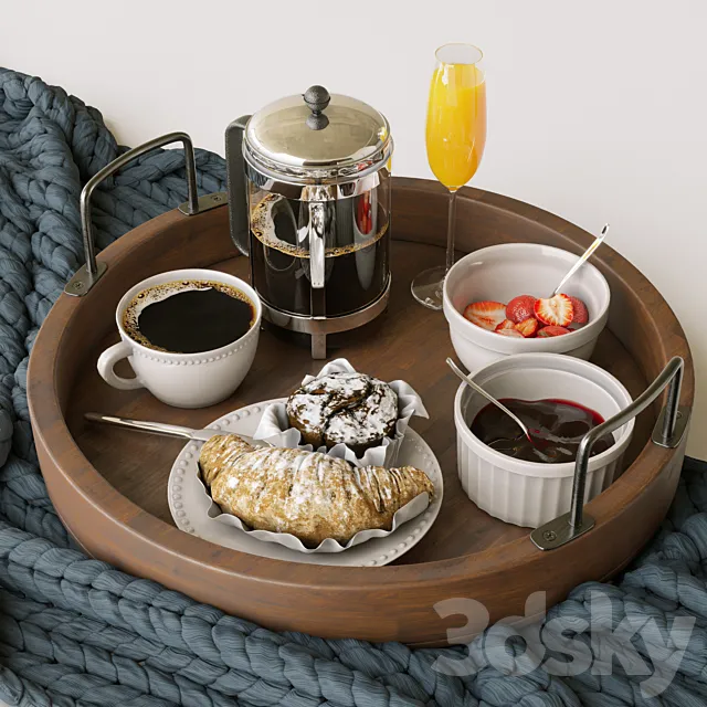 breakfast 2 3D Model
