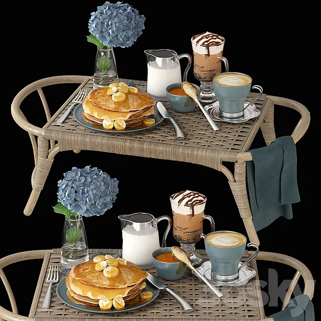 Breakfast 3D Model