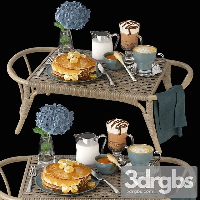 Breakfast 3D Model Download