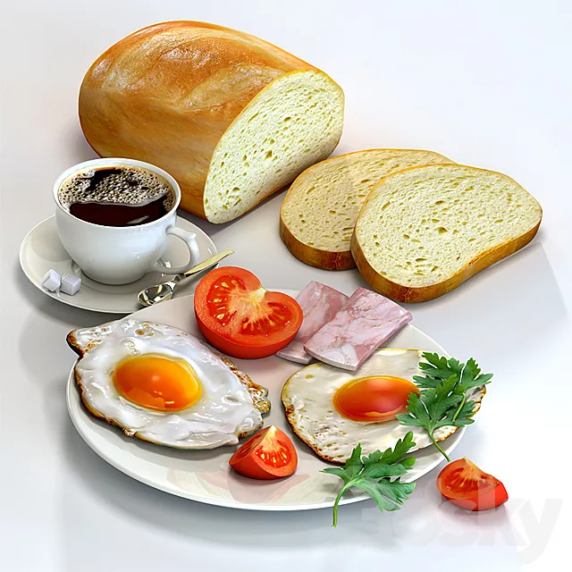 Breakfast 3DModel