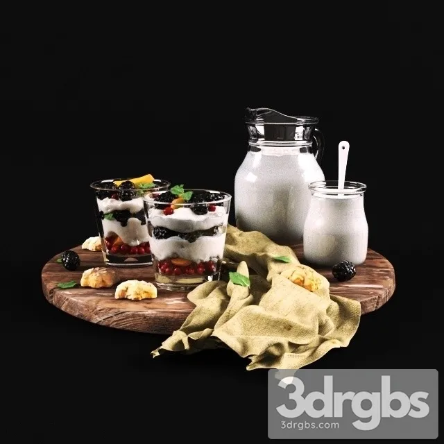 Breakfast 5 3D Model Download