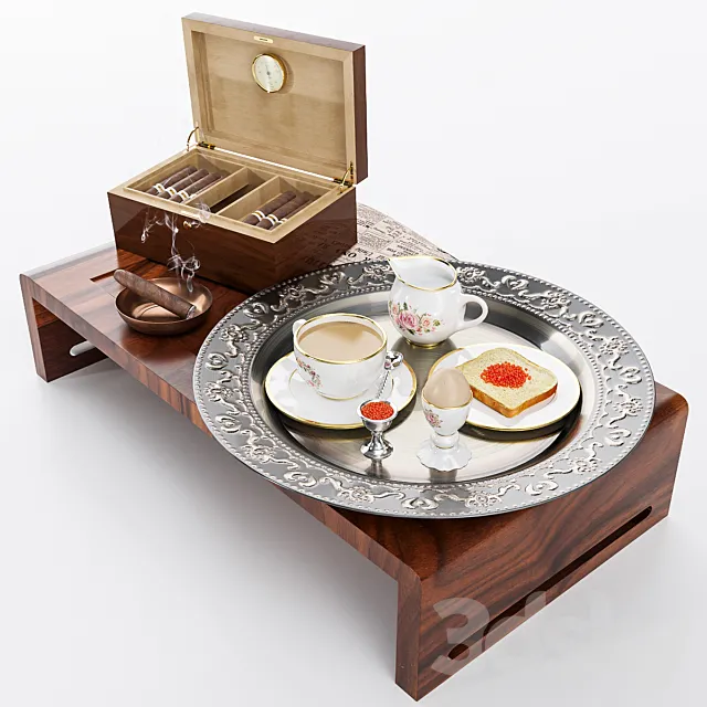 Breakfast aristocrat 3DModel