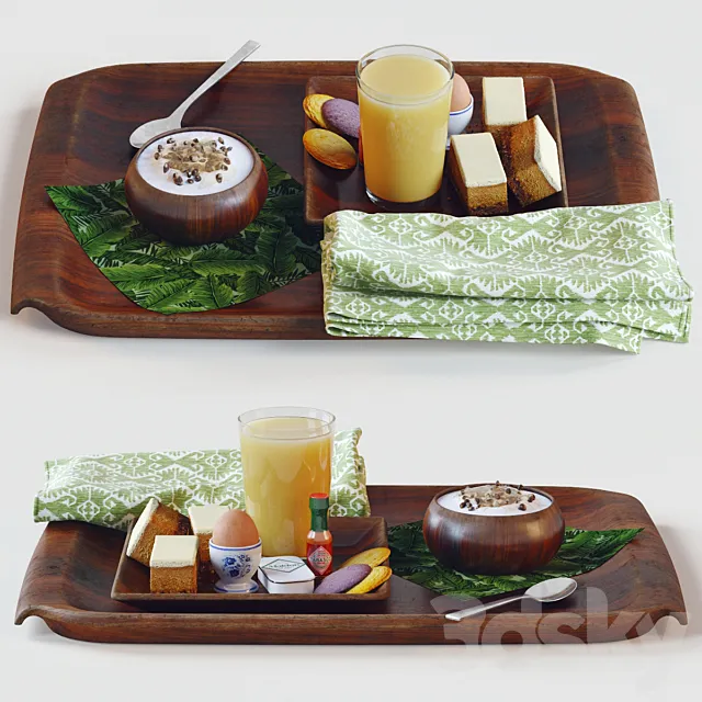 BREAKFAST IN BED 3D Model