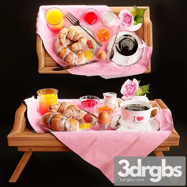 Breakfast_2 3D Model Download