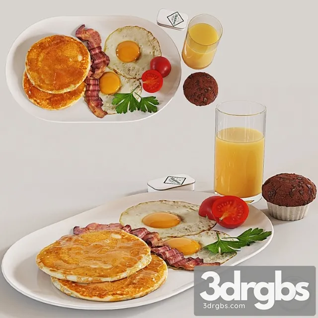 Breakfast_22 3D Model Download