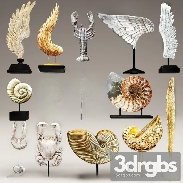 Breakwater Set 3D Model Download