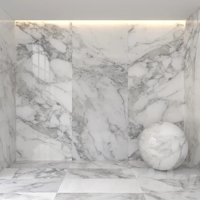 Breccia Vagli marble 3D Model