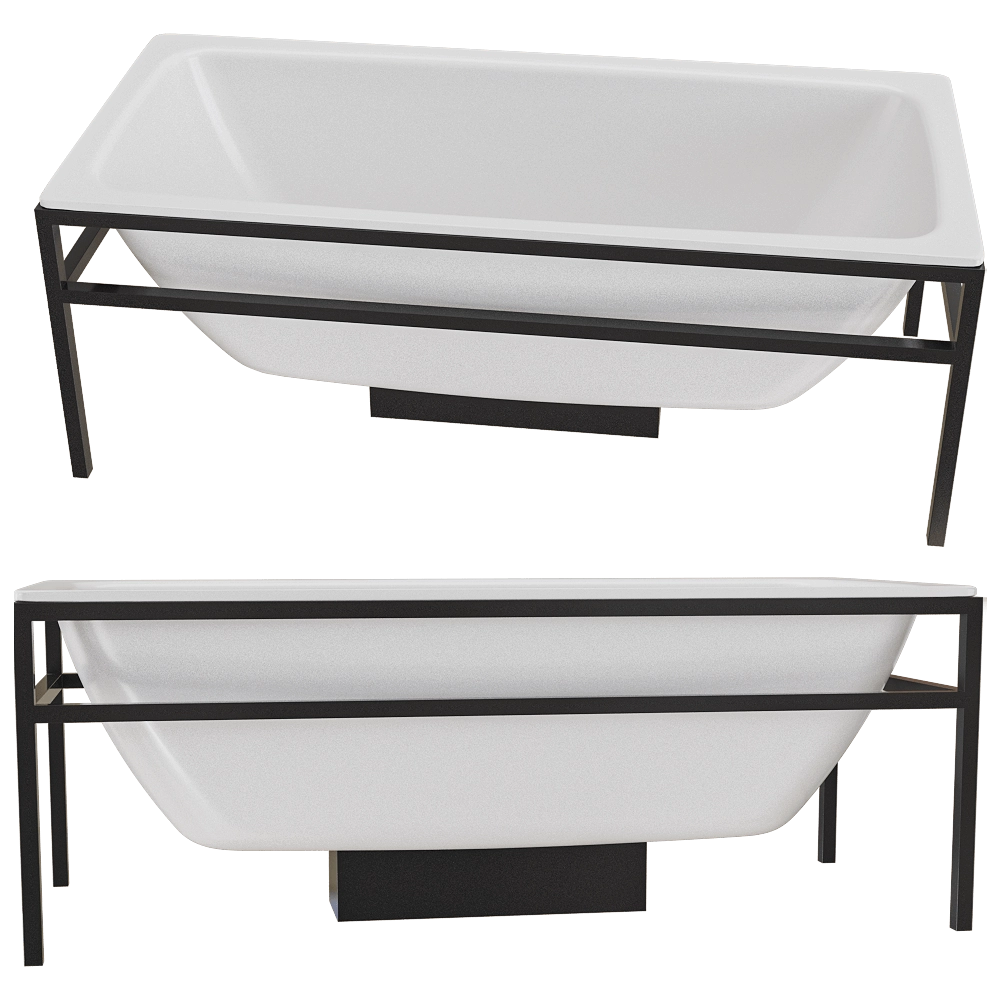 Brecoro – Bathtub Frame 3D Model