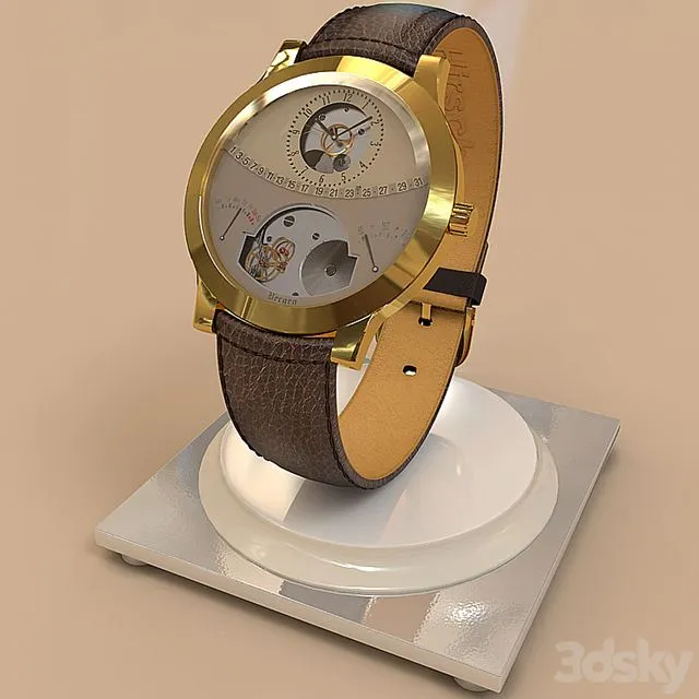 Breguet watches 3D Model Breguet watches 3D Model
