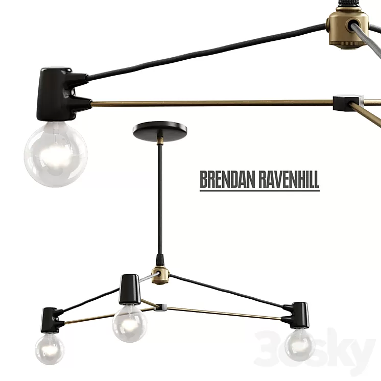 Brendan Ravenhill \/ Cord Pendant 3D Model Brendan Ravenhill \/ Cord Pendant 3D Model