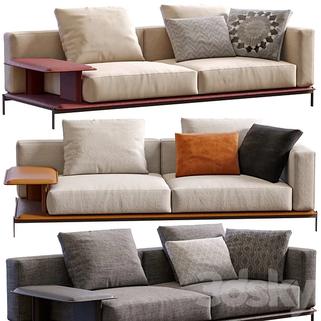 Brera Sofa By Polform 3DModel Brera Sofa By Polform 3DModel