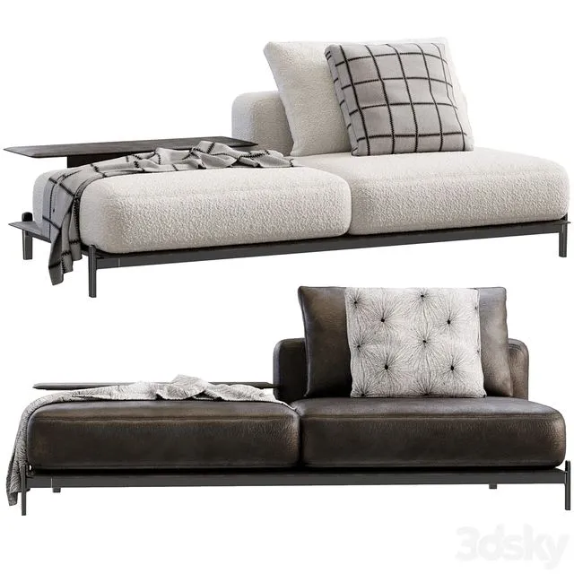 Brera Sofa By Poliform 1 3D Model Brera Sofa By Poliform 1 3D Model