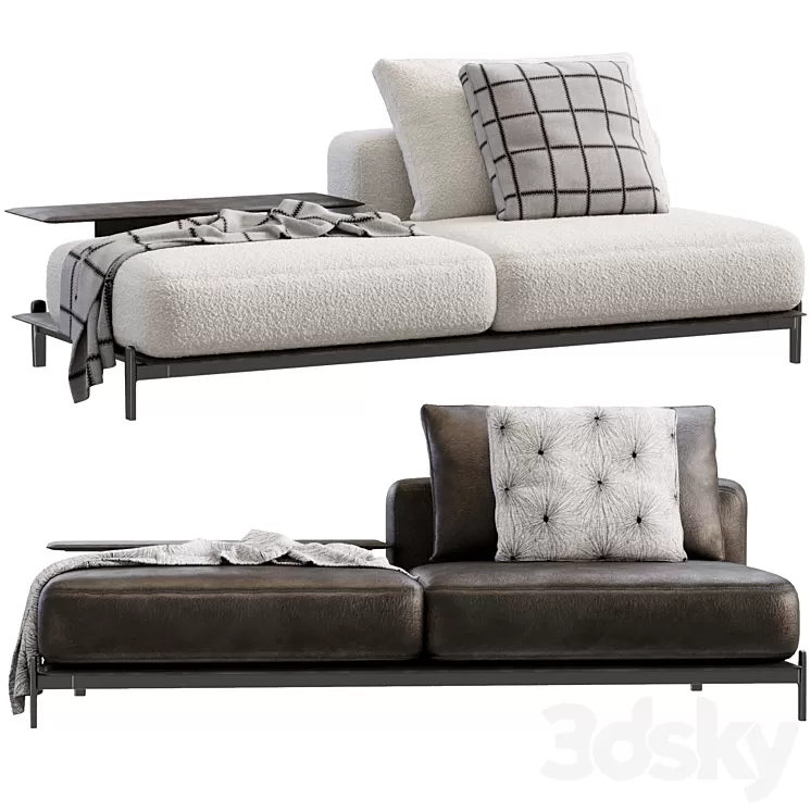 Brera Sofa By Poliform 3D Model Free Download