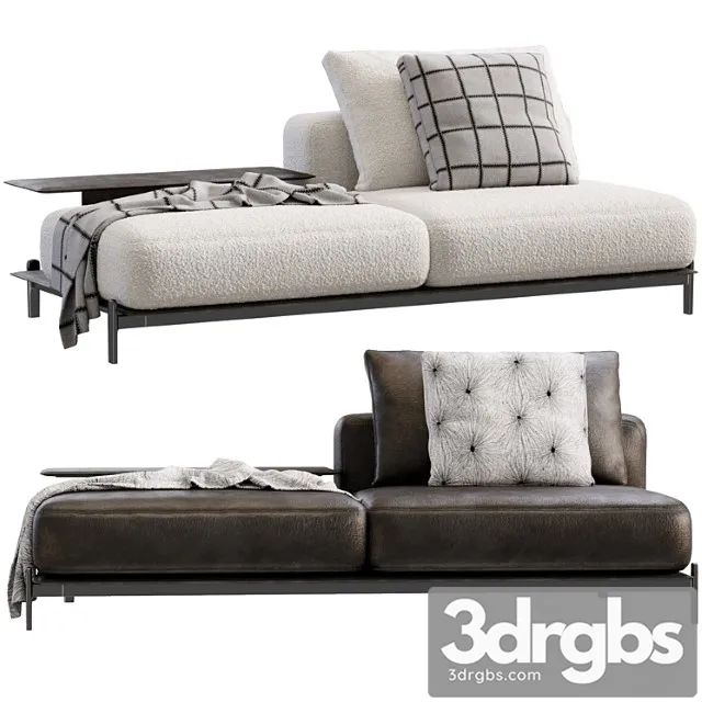 Brera Sofa By Poliform 7 3D Model Download