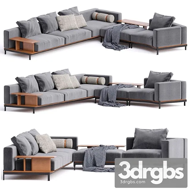 Brera Sofa Poliform 15 3D Model Download Brera Sofa Poliform 15 3D Model Download