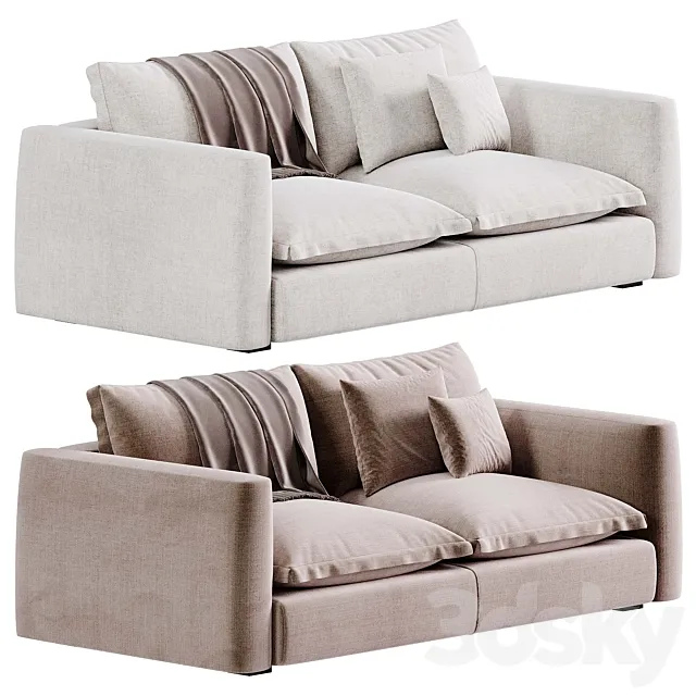 Brest Sofa By Baxter 3D Model Brest Sofa By Baxter 3D Model