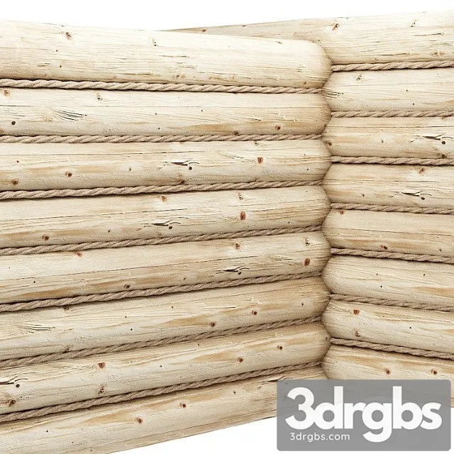 Brevno Srub 3D Model Download