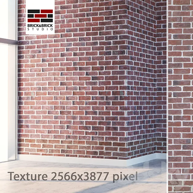 Brick 128 3D Model