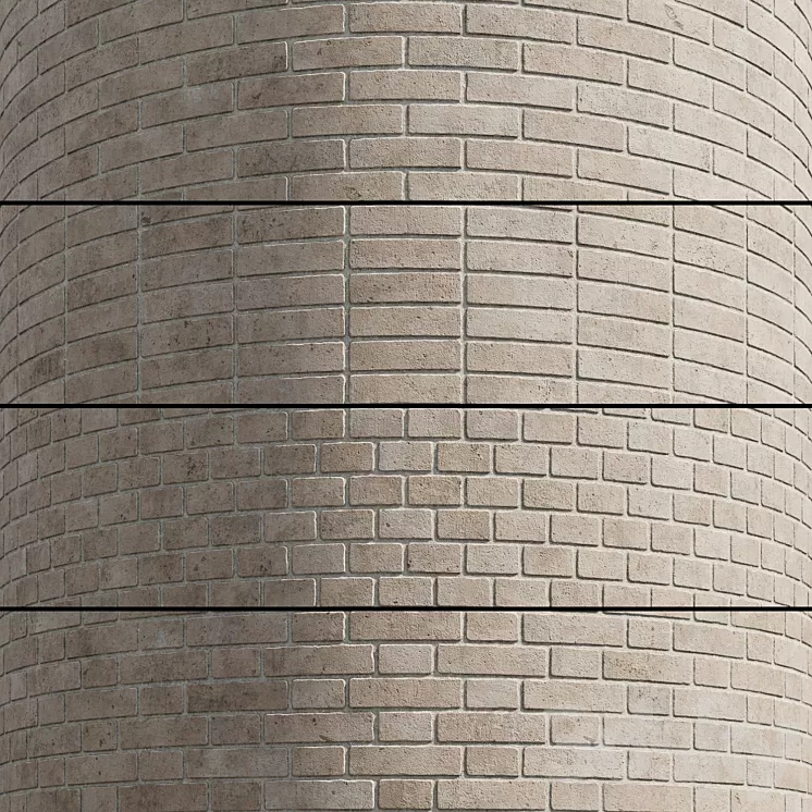 Brick Beige 3D Model Free Download