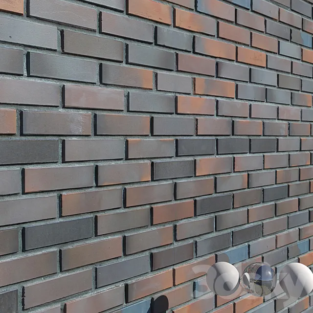 Brick cladding 3D Model Brick cladding 3D Model