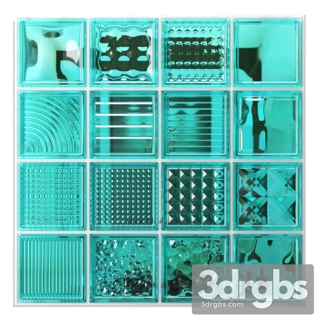 Brick Glass 3D Model Download