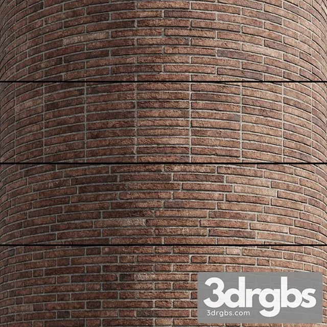 Brick Transom Red 3D Model Download