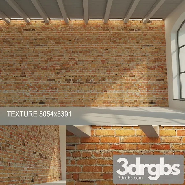Brick Wall 11 3D Model Download
