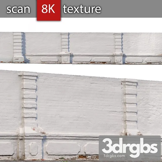 Brick Wall 14 3D Model Download