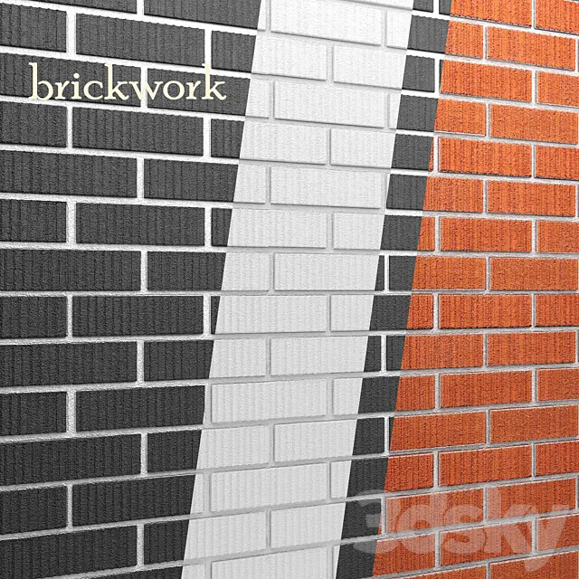 Brick wall 3D Model Brick wall 3D Model
