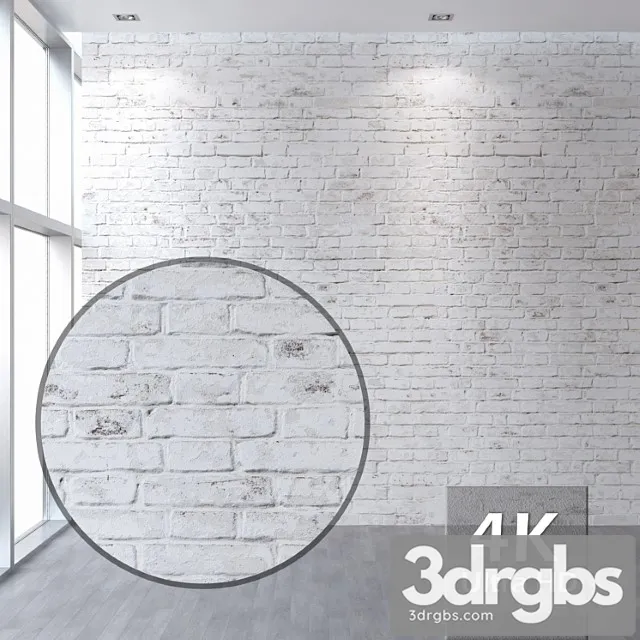 Brick wall 56 3D Model Download