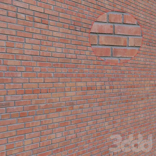 Brick Wall _8 3D Model