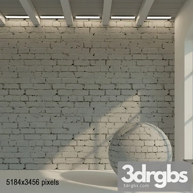 Brick wall. old brick. 52 3D Model Download