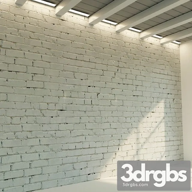 Brick wall. old brick. 73 3D Model Download