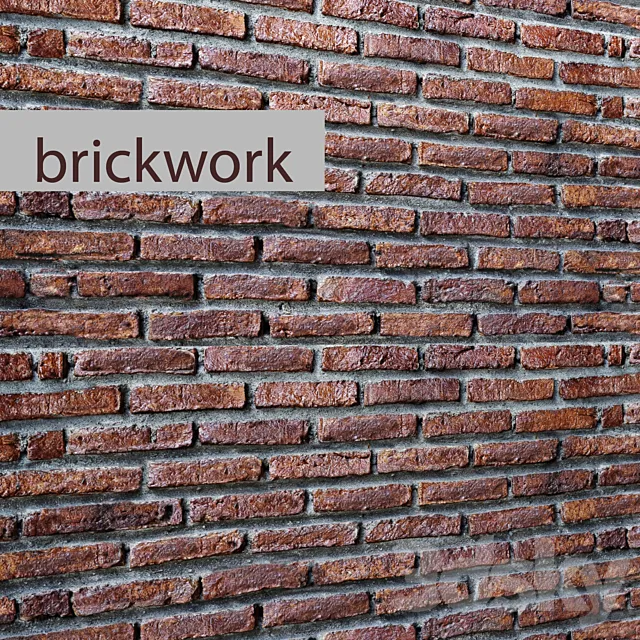 Brickwork 3D Model Brickwork 3D Model
