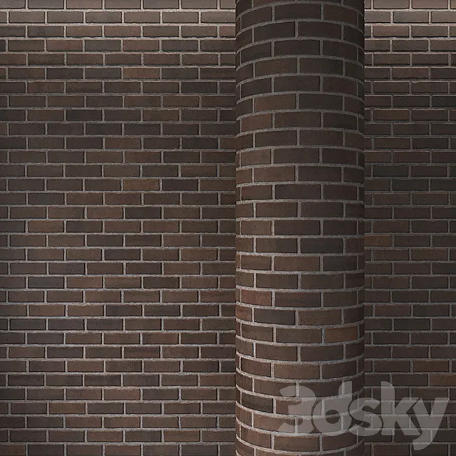 Brickwork 3D Model