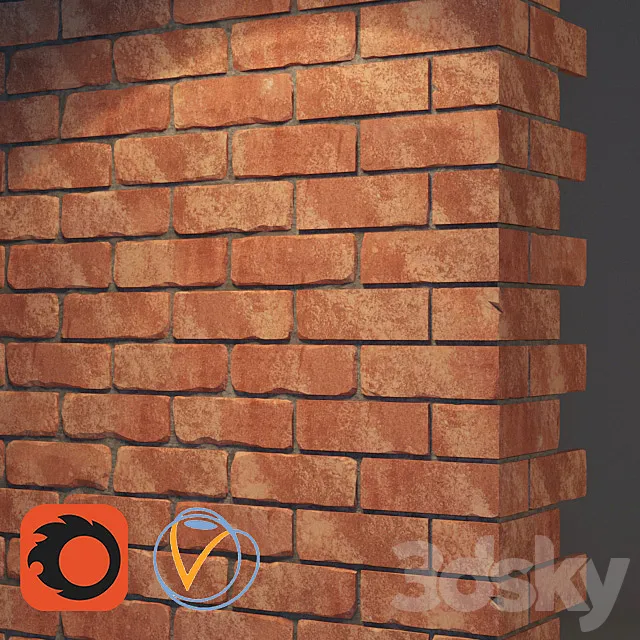 Brickwork 3D Model Brickwork 3D Model