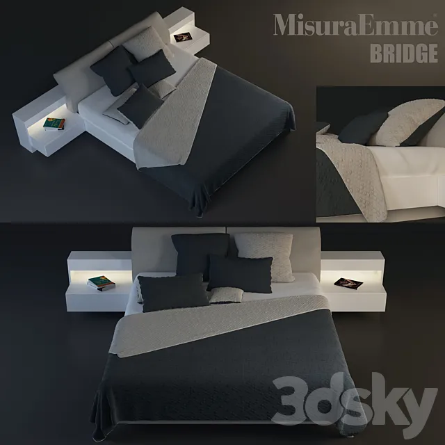 Bridge Bed 3DModel Bridge Bed 3DModel