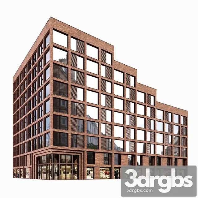 Brigade Building 02 3D Model Download