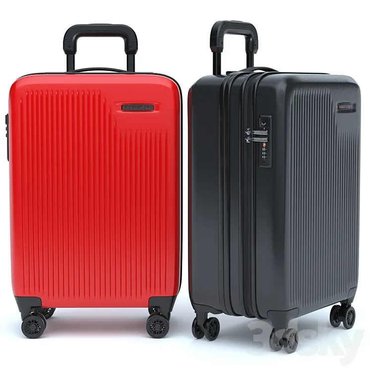Briggs & Riley Suitcase 3D Model Free Download Briggs & Riley Suitcase 3D Model Free Download