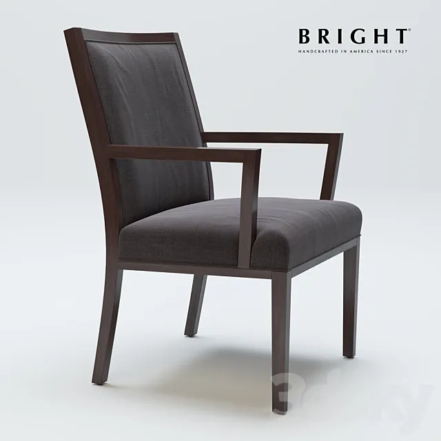 BRIGHT BRIAN PLAIN ARM CHAIR – MOD.830 3DModel