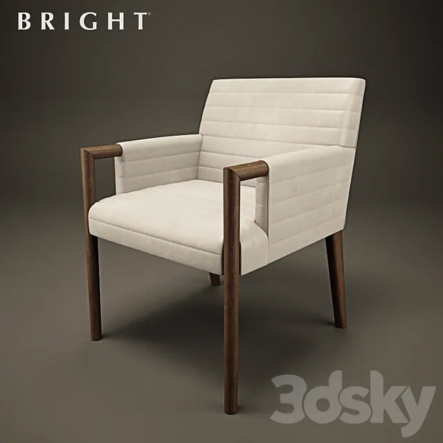 Bright Chair Gosha 3D Model
