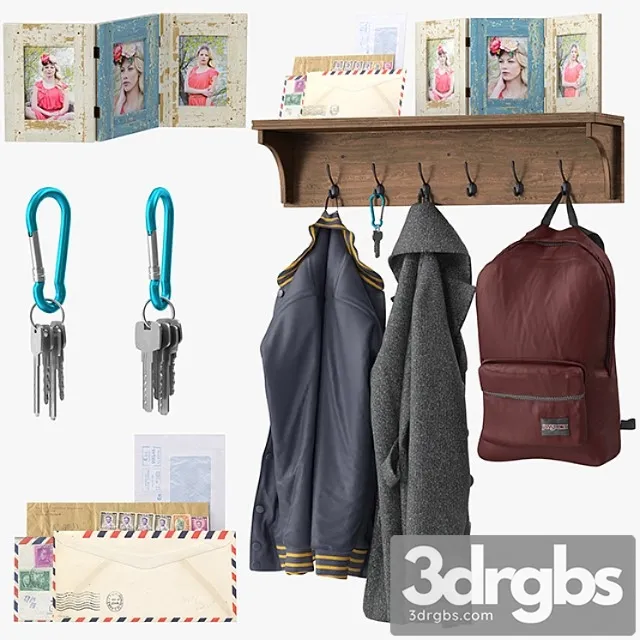 Brightmaison coat rack 3D Model Download