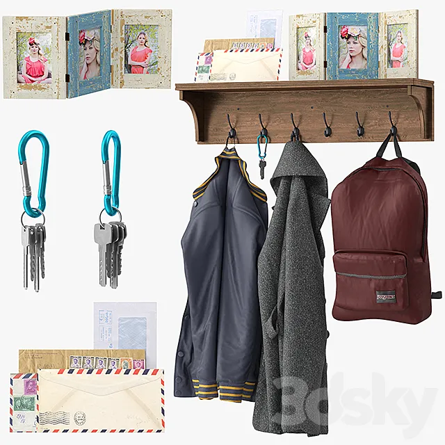 Brightmaison coat rack 3DModel Brightmaison coat rack 3DModel