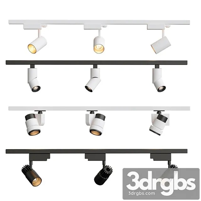 Brilliant minor track light 3D Model Download