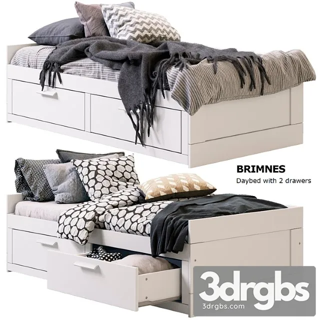 Brimnes Ikea Brimnes Ikea 3D Model Download