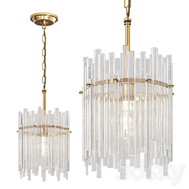 Brinicle Pendant By Elk Home 3D Model Brinicle Pendant By Elk Home 3D Model