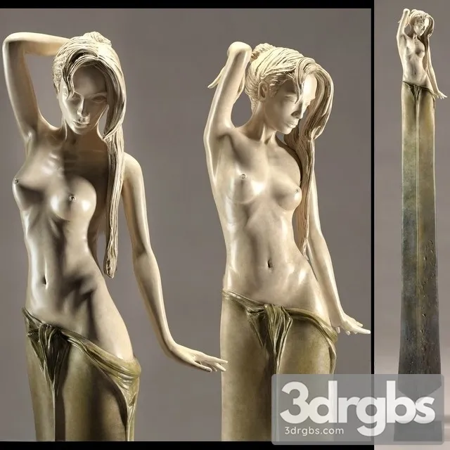 Briseis Sculpture 3D Model Download